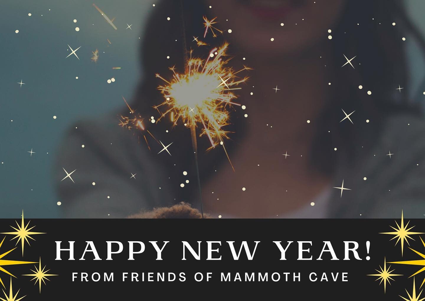 Happy New Year from Friends of Mammoth Cave National Park. ✨ 
Be looking for our latest newsletter and annual report in early January, with a special update directly from Mammoth Cave National Park!
Not signed up? Subscribe on our website:
www.frie