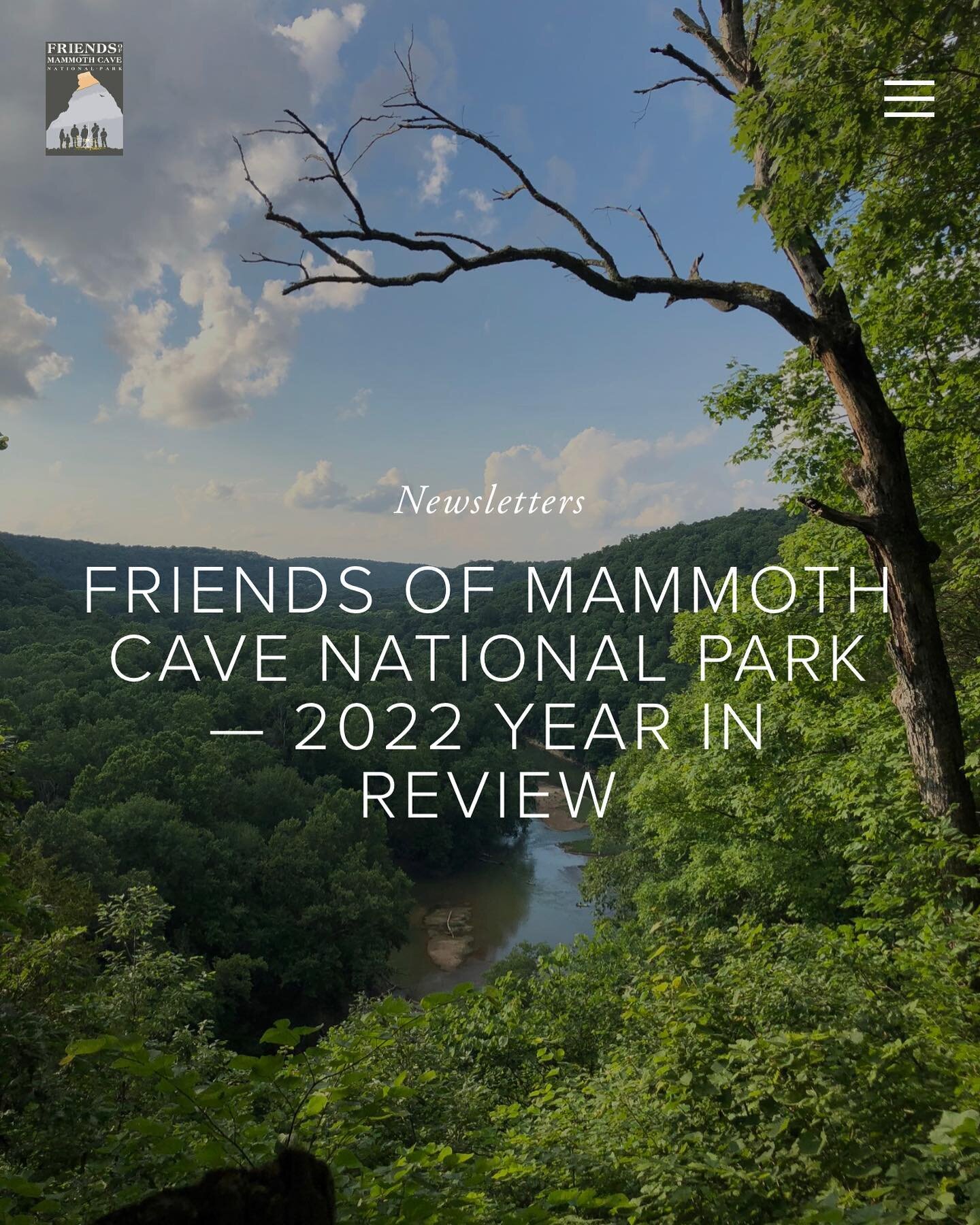 Check out our 𝟚𝟘𝟚𝟚 𝕐𝕖𝕒𝕣 𝕚𝕟 ℝ𝕖𝕧𝕚𝕖𝕨!
We sure would love for you to become a 𝐅𝐑𝐈𝐄𝐍𝐃 in 2023. You can find out more about membership on our website as well. 
🌳