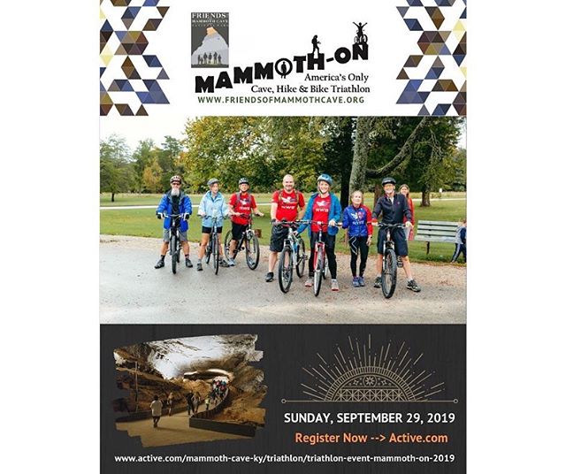 It’s Mammoth-on day!! Be alert for hikers and bicyclists of all ages today in the Park and on the way to and from Park City. The bike route ends at Bell’s Tavern. 
Learn more: 
www.friendsofmammothcave.org/mammoth-on
Thank you to our 2019 sponsors:
@mammothcavenps 
@mammothcavelodge 
Friends of Mammoth Cave National Park
Elpo Law
The City of Park City 
@soulgazephotography 
Thank you to everyone who has donated money, time or contributed in-kind gifts towards the Mammoth-on! We appreciate you!
#findyourpark