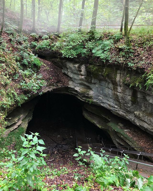 Good morning from the Historic Entrance of Mammoth Cave!